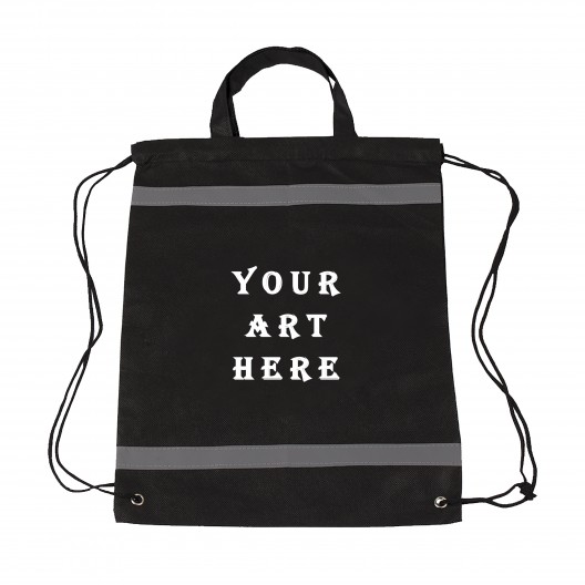 80 Gsm Safty Non Woven Backpacks with Handle